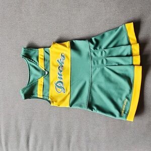 Oregon Ducks Toddler cheerleading uniform size 2T